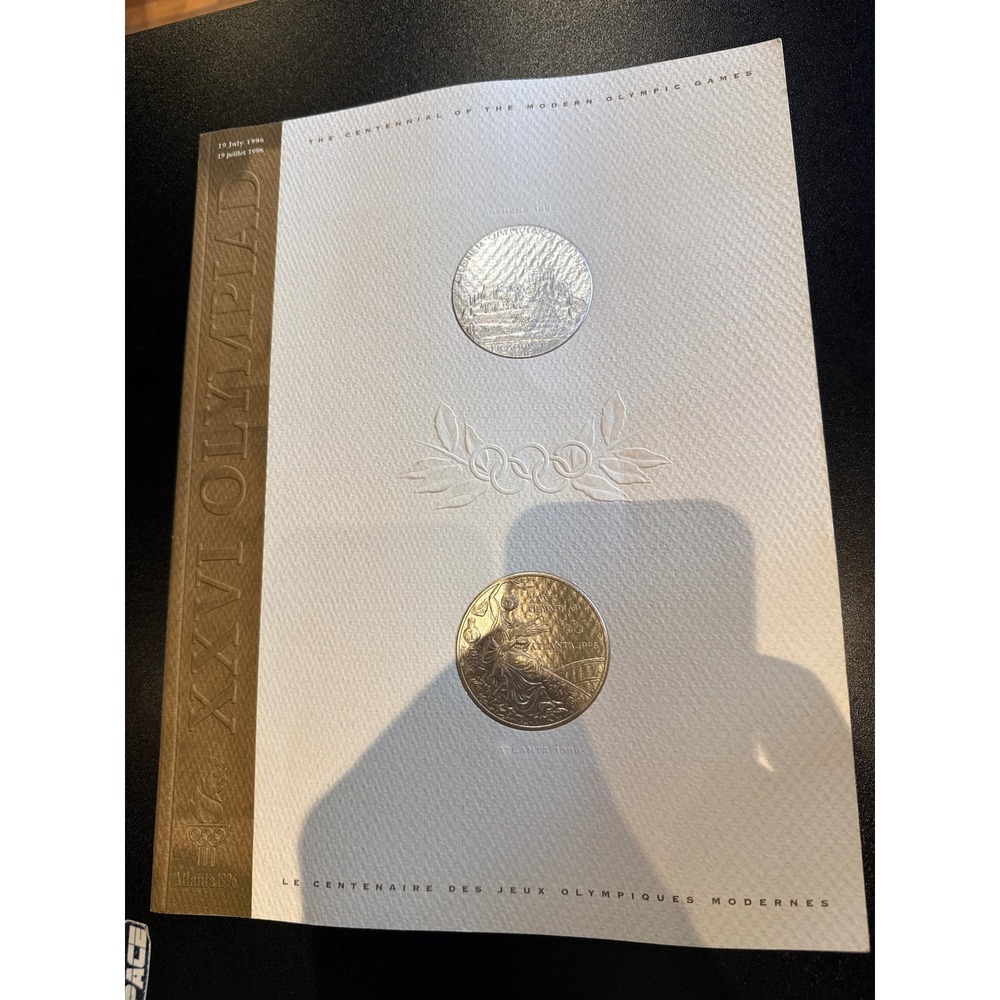 1996 Atlanta Olympics XXVI Olympiad Centennial Modern Olympic Games Program